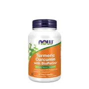 NOW Foods Gurkmeja Curcumin med BioPerine, 90 vegokapslar