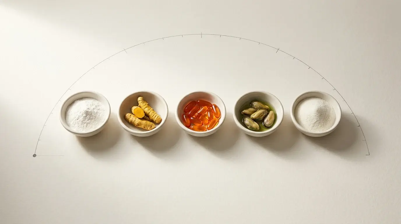 Kosttillskott mot ledvärk: vad de fem ingredienserna kostar per månad