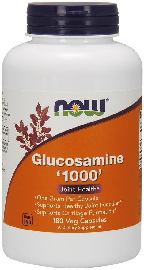 NOW Foods Glukosamin 1000, 180 kapslar